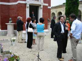 Inaugurazione bronzi