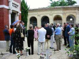 Inaugurazione bronzi
