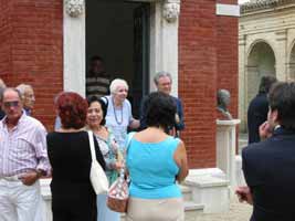 Inaugurazione bronzi
