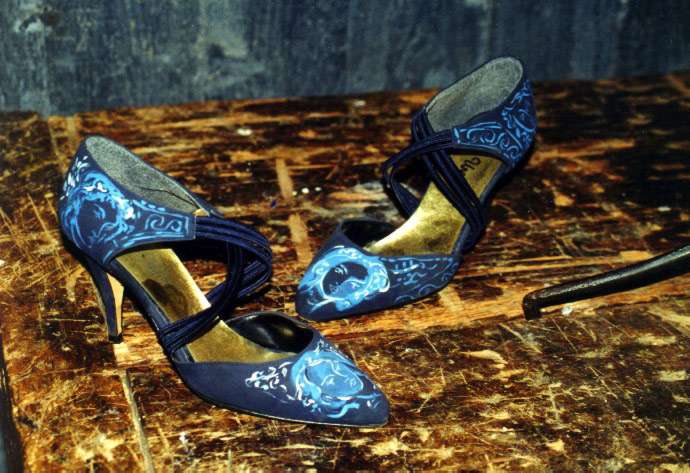 SCARPE DIPINTE